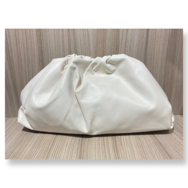 Borsa Clutch Maxi in pelle liscia. Vera Pelle Made in Italy - immagine 3