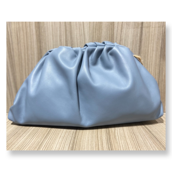 Borsa Clutch Maxi in pelle liscia. Vera Pelle Made in Italy