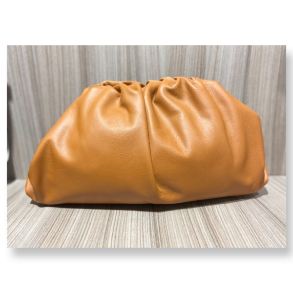 Borsa Clutch Maxi in pelle liscia. Vera Pelle Made in Italy - immagine 5
