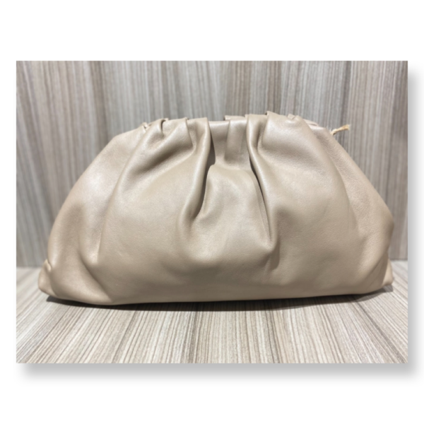 Borsa Clutch Maxi in pelle liscia. Vera Pelle Made in Italy - immagine 8