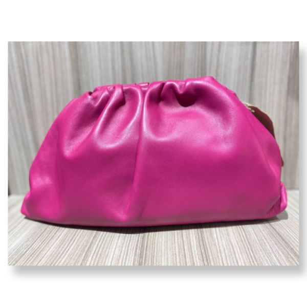 Borsa Clutch Maxi in pelle liscia. Vera Pelle Made in Italy - immagine 9