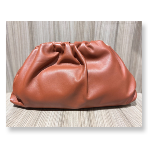 Borsa Clutch Maxi in pelle liscia. Vera Pelle Made in Italy - immagine 7