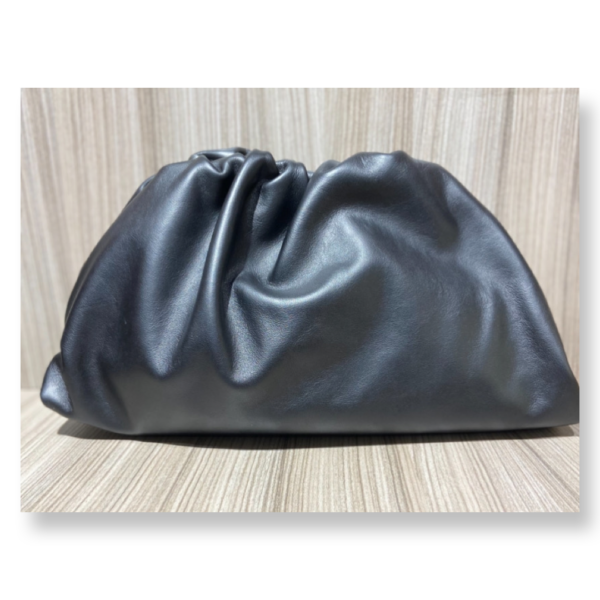 Borsa Clutch Maxi in pelle liscia. Vera Pelle Made in Italy - immagine 16