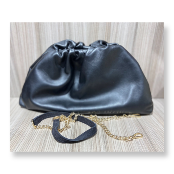 Borsa Clutch Maxi in pelle liscia. Vera Pelle Made in Italy - immagine 17