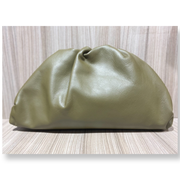 Borsa Clutch Maxi in pelle liscia. Vera Pelle Made in Italy - immagine 12